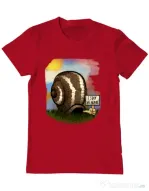 Tricou ADLER barbat I stay home 2 Rosu