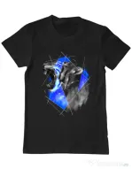 Tricou ADLER barbat Electro tiger Negru