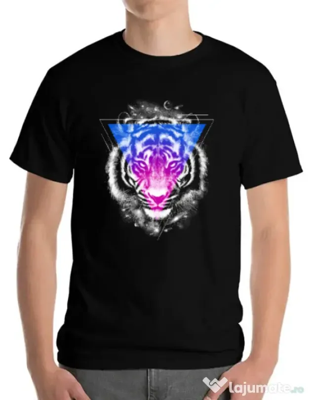 Tricou ADLER barbat Galactica Negru