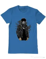 Tricou ADLER barbat Sky fighter Albastru azuriu