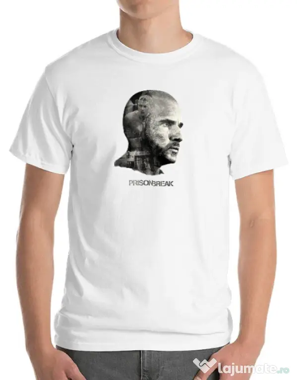 Tricou ADLER barbat Lincoln Alb