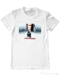 Tricou ADLER barbat Trapped Alb
