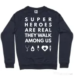 Bluza ADLER barbat Medical heroes Denim inchis