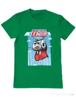 Tricou ADLER barbat Cleaning league toilet paper Verde mediu