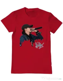 Tricou ADLER barbat Adi Morosanu FAMILIA Rosu