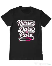 Tricou ADLER barbat Dare to care Negru