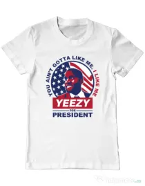 Tricou ADLER barbat I like me Alb
