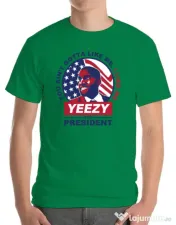 Tricou ADLER barbat I like me Verde mediu 