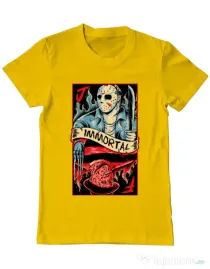 Tricou ADLER barbat Immortal Galben