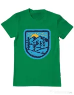 Tricou ADLER barbat Great nature Verde mediu