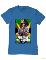 Tricou ADLER barbat Jammin Albastru azuriu