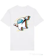Tricou STANLEY STELLA barbat Slow mo Alb