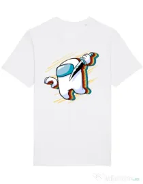 Tricou STANLEY STELLA barbat Slow mo Alb