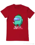 Tricou ADLER barbat Trust me Rosu