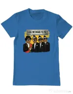 Tricou ADLER barbat Dance meme Albastru azuriu