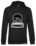 Hoodie barbat cu gluga CW FuguZ Negru