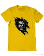 Tricou ADLER barbat Tricou ZIUA CAND MA SCHIMB - Adi Morosanu Galben