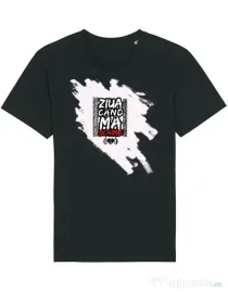 Tricou STANLEY STELLA barbat ZIUA CAND MA SCHIMB - Adi Morosanu Negru