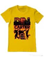 Tricou personalizat barbat dincartier Galben
