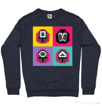 Bluza personalizata barbat Four Guard Denim inchis