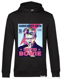 Hanorac barbat cu gluga David Bowie Negru