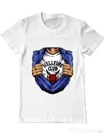 Tricou personalizat barbat Release My Superpower Alb