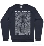 Bluza personalizata barbat vecna's mindscape Denim inchis