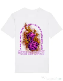 Tricou STANLEY STELLA barbat WISH ME LUCK Alb