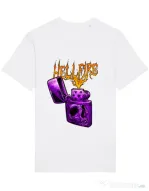 Tricou STANLEY STELLA barbat HELLFIRE Alb