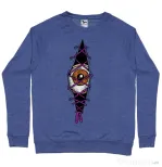 Bluza personalizata barbat INSIDE OF ME Albastru melanj