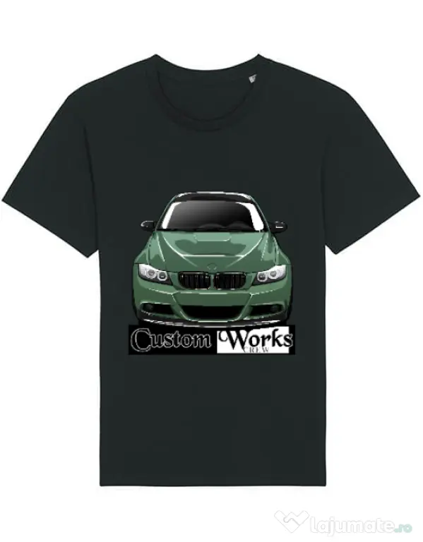 Tricou STANLEY STELLA barbat E90 HTO - front Negru