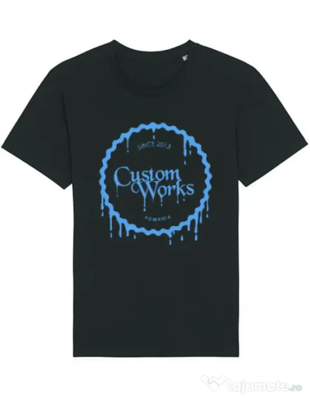 Tricou STANLEY STELLA barbat CW Logo Bleu Negru