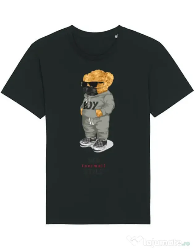 Tricou STANLEY STELLA barbat New normal style Negru
