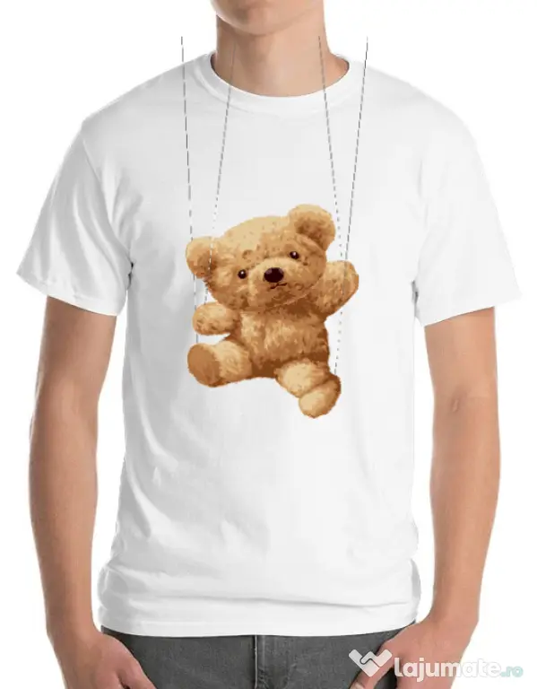 Tricou personalizat barbat Break Free Alb