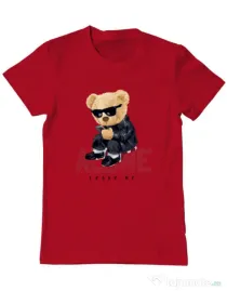 Tricou personalizat barbat Leave Me Rosu