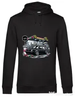 Hanorac barbat cu gluga Mark 2 design 1 Negru