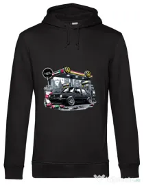 Hanorac barbat cu gluga Mark 2 design 1 Negru