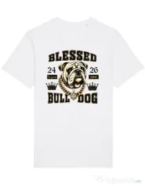 Tricou STANLEY STELLA barbat BULLDOG 01 Alb