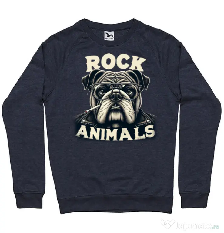 Bluza personalizata barbat BULLDOG 06 Denim inchis
