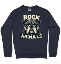 Bluza personalizata barbat BULLDOG 06 Denim inchis