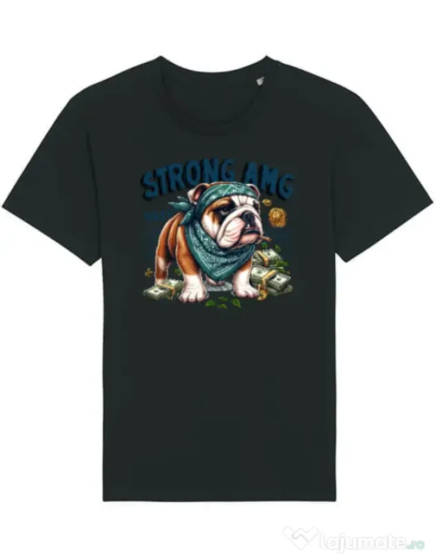 Tricou STANLEY STELLA barbat BULLDOG 09 Negru