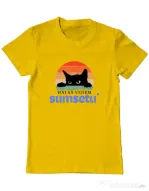 Tricou personalizat barbat Custom design Galben
