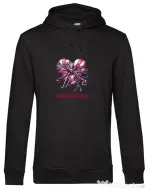 Hanorac barbat cu gluga Valentine\'s Day  2025 Negru