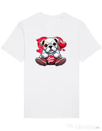 Tricou STANLEY STELLA barbat BULLDOG 102 Alb