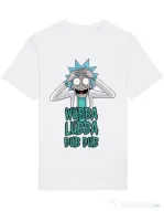 Tricou STANLEY STELLA barbat Wubba Lubba Dub Dub Alb
