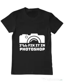 Tricou ADLER barbat I’ll fix it Negru