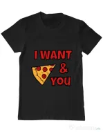 Tricou ADLER barbat I want you Negru