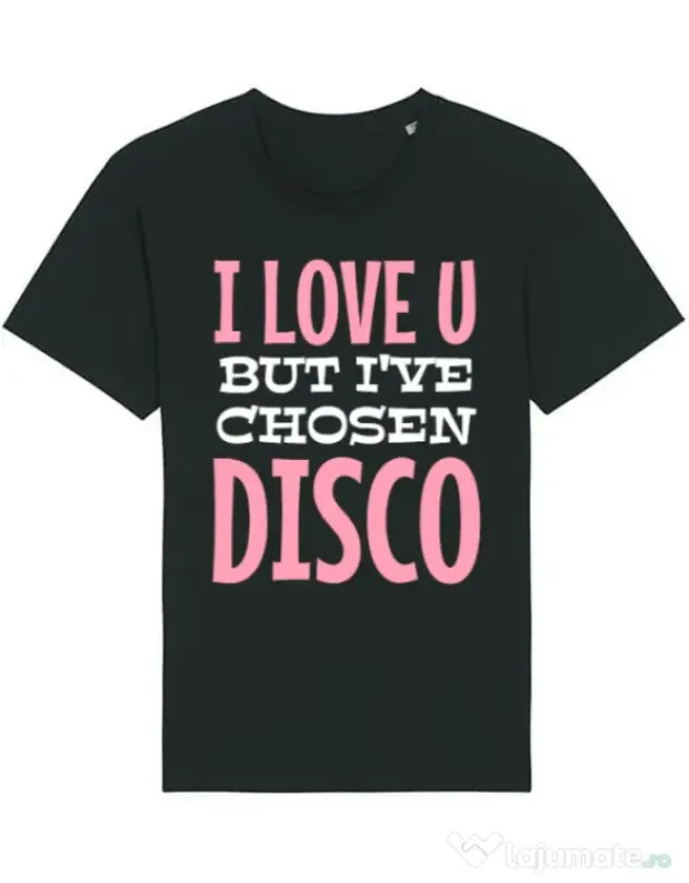 Tricou STANLEY STELLA barbat I’ve chosen disco Negru