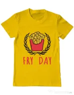Tricou ADLER barbat Fry Day Galben