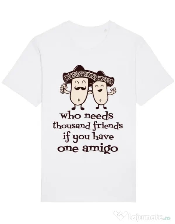 Tricou STANLEY STELLA barbat One amigo Alb